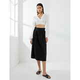 Koton High Waist Cotton Midi Skirt | shoptok.hr