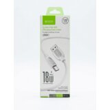 BAVIN kabl 18W Type USB A na Type C 1m bela - CB367 Cene