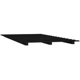  Okvir za krevet crni 90 x 190 cm od masivne borovine | shoptok.hr