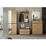 Voleo garderobna omara barve grafita, hrast artisan | Shoptok.si