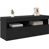 TV zidni ormar Crni hrast 100 x 30 x 40 cm Konstruirano drvo | Eponuda.com