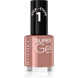 Super Gel STEP1 lak za nohte 12 ml odtenek 025 Urban Purple