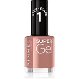 Rimmel London super gel STEP1 lak za nokte 12 ml nijansa 025 urban purple Cijene