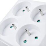 solight P108 - razdelna utičnica 4x 10 A, bela | Eponuda.com