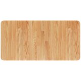  Zidna polica za umivaonik od čelika i masivne hrastovine Smeđa 80 x 40 x 2.5 cm | Shoptok.si