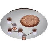 Tri O bela/v bronasti barvi led zatemnitvena stropna svetilka ø 50 cm zodiac – Cene