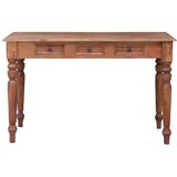 vidaXL Radni stol s ladicama 117 x 57 x 75 cm masivno obnovljeno drvo | shoptok.hr