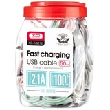 XO USB kabal NB103 USB – Lightning 1,0 m 50/1 Black-White | Eponuda.ba