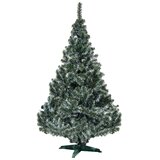 Grips PVC novogodišnja jelka Sofija 120 cm zelena sa belim vrhovima Cene