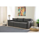 Atelier Del Sofa Saros trosed na razvlačenje 230 cm, antracit | Eponuda.com