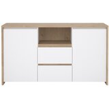 Tvilum Bijela/u prirodnoj boji komoda u dekoru hrasta 149x84x48 cm Next – | shoptok.hr