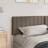  Tapecirani uzglavlje Smeđa i taupe 180 cm Čvrsto borovo drvo | shoptok.hr
