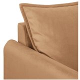 Ropez Smeđa baršunasti sofa 138 cm Juli – | shoptok.hr