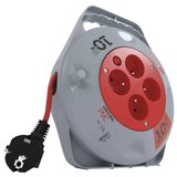  P19410N Podaljševalni kabel na kolutu sivo-rdeč, (5000266703) | Shoptok.si