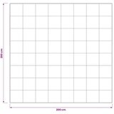  Poplun TRIER 200x200cm 4 godi&amp;scaron;nja doba 140+220GSM Bijela - 200 x 200 cm Slike