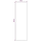  Trkački tepih FLORNES Tkani Zelena Dijamanti 67 x 250 cm PP - Zeleni dijamanti 67 x 250 cm | shoptok.hr