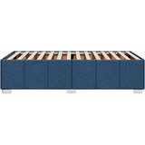 vidaXL Posteljni okvir moder 90x200 cm blago | Shoptok.si