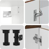  11-dijelni set kuhinjskih ormarića Lucca konstruiranog drva | shoptok.hr