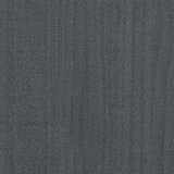 Ormarić za knjige 5 razina sivi 60x30x175 cm masivna borovina | shoptok.hr