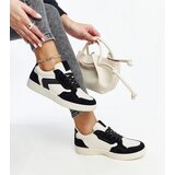 Gemre Black and white glitter sneakers Juwan Cene