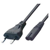 Gembird Power cord 1,8m EU input 2 pin plug | shoptok.hr