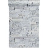  3D tapeta kamena Svjetlosiva 10 x 0 53 m N woven tkanina - Svjetlosiva | shoptok.hr
