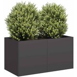 vidaXL Sadilica crna 80x40x40 cm od hladno valjanog čelika Cijene