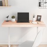 Stolna ploča 100x60x2 cm netretirana hrastovina sa živim rubom | shoptok.hr
