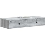 Stolna Stenska stranska miza Siva Sonoma 87,5 x 34,5 x 17 cm, (5000232345) | Shoptok.si