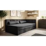 ELTAP Temno siva raztegljiva/s prostorom za shranjevanje sedežna garnitura iz šenilje 214 cm Fulgeo – | Shoptok.si