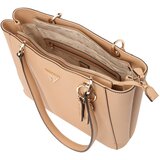 Guess Nakupovalna torba 'Noelle' bež | Shoptok.si
