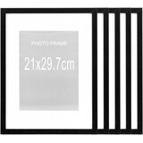 House Nordic Črni okvirji v kompletu 5 ks 21x30 cm Marbella – Cene