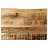 Stolna ploča sa živi rub 60x40x3,8 cm masivno grubo drvo manga | shoptok.hr