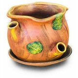 Etno Keramika saksija panj velika 20cm etno keramika Cene