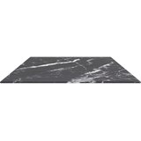 Stolna ploča crna 120 x 65 cm 8 mm staklena s mramornim uzorkom | Eponuda.ba