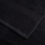  Ručnik za Goste SOLUND 25 pcs Crna 80 x 200 cm 550 gsm | shoptok.hr