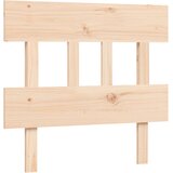 Krevet za starije s uzglavljem 90x200 cm od masivnog drva | shoptok.hr