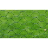  Žičana ograda za kokoši s PVC oblogom 25 x 0,5 m zelena | shoptok.hr