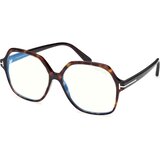 Tom Ford Blue Block Ženski okvir za dioptrijske naočare 0FT6062-B 5257, Smeđi Cene