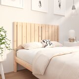 Maison Chic posteljno vzglavje - vzglavna omarica - nočna omarica 125,5x4x100 cm trdna borovina, (21704338) | Shoptok.si