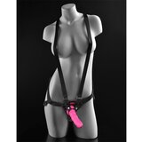  Arnés z naramnicami in dildo 16,5-6 cm roza, (21100257) | Shoptok.si