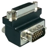 Delock 1937074 DVI / VGA adapter [1x ženski konektor DVI\, 24 + 5 polov - 1x moški konektor VGA] črna, (20410627) | Shoptok.si