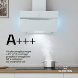 Klarstein bigbite kosa napa | režim ekstrakcije i recirkulacije zraka | sigurnosno staklo | 417 m³/h | 60 cm | shoptok.hr