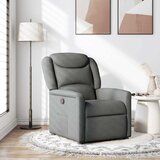 Maison Chic Naslanjač - Relax naslanjač iz temno sivega blaga, (22042114) | Shoptok.si