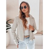 DStreet Kurtka damska skórzana DARKGLORY ramoneska szara | shoptok.hr