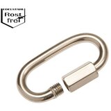 Brzi zatvarač za lanac (Ø x D: 6 x 45 mm, Plemeniti čelik) | shoptok.hr