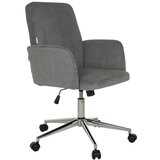 MID.YOU Pisarniški Stol Solao Cord, Siva | Shoptok.si