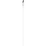  Klizna vrata Bijelo 93 x 232 cm Masivna borovina i staklo | shoptok.hr