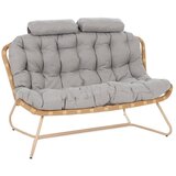 Palermo okrugli set namještaja bež / svijetlo siva | shoptok.hr