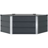 Sadilica Antracit 129 x 129 x 45 cm Čelik - Antracit 129 x 129 x 45 cm | shoptok.hr